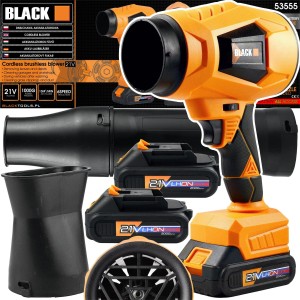 AKUMULATOROWA DMUCHAWA BEZSZCZOTKOWA BLACK 21V – 2x AKUMULATOR