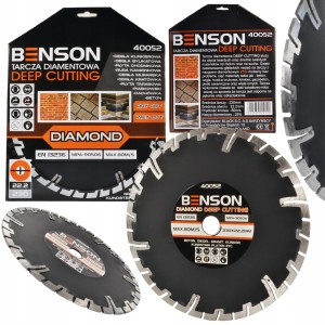 TARCZA DIAMENTOWA DO CIĘCIA BETONU CEGŁY 230mm