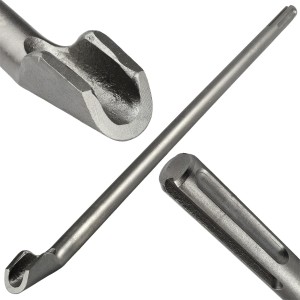 DŁUTO BRUZDOWNICA PRZECINAK ŁUKOWY SDS-MAX 18x600 BLACK