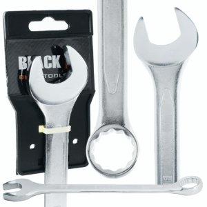 KLUCZ PŁASKO-OCZKOWY 22 MM BLACK CRV