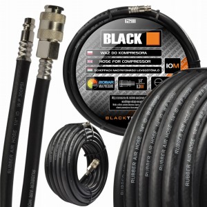 WĄŻ PRZEWÓD ZAKUWANY PNEUMATYCZNY 15m 6X12 20BAR