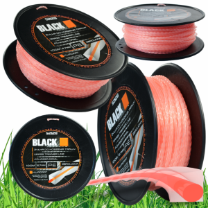 ŻYŁKA TNĄCA ZBROJONA KWADRAT 2,7MM 100M BLACK