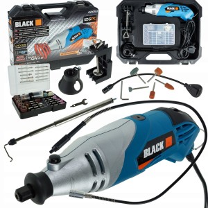 Mini szlifierka 200W z akcesoriami 126 elementów