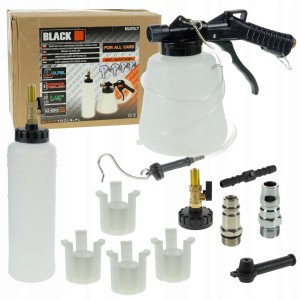 ZESTAW DO ODPOWIETRZANIA WYMIANY PŁYNU HAMULCOWEGO BLACK