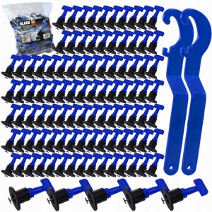 SYSTEM POZIOMOWANIA PŁYTEK KLINY KLIPSY UCHWYT 100