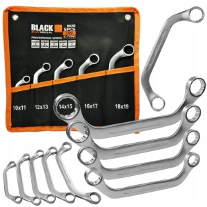 KLUCZE OCZKOWE ALTERNATORÓW TYP C 10-19mm ODGIĘTE