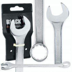 KLUCZ PŁASKO-OCZKOWY 30 MM BLACK