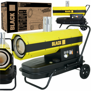 NAGRZEWNICA DMUCHAWA OLEJOWA Z KOMINEM 25KW TERMOSTAT LCD