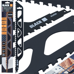BRZESZCZOT PIŁY SZABLASTEJ 455MM CEGŁA BETON BLOCZEK POROTHERM WIDIA BLACK
