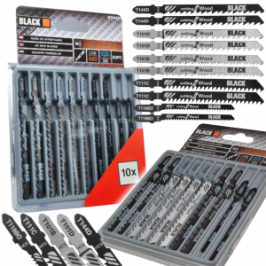 ZESTAW 10 NOŻYKÓW NOŻYKI DO WYRZYNARKI BRZESZCZOTY