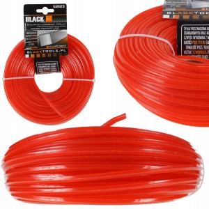 ŻYŁKA TNĄCA DO TRAWY KWADRAT 2,7MM 50M BLACK