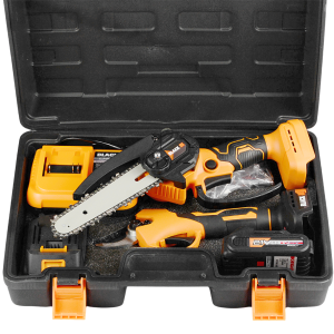 ZESTAW NARZĘDZI AKUMULATOROWYCH 2W1 PIŁA SEKATOR 2 BAT 2Ah